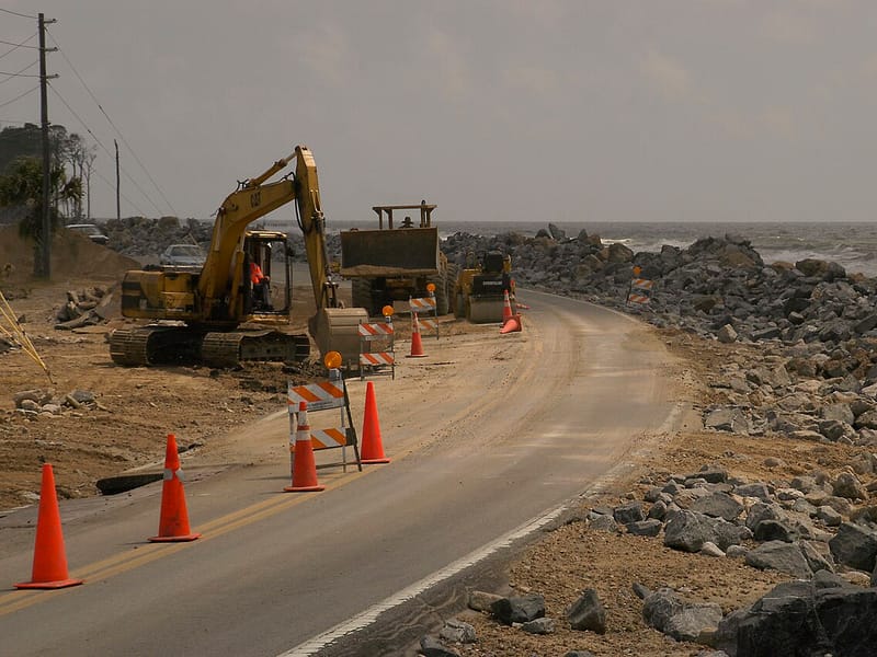 Traffic cones, barriers & site signage